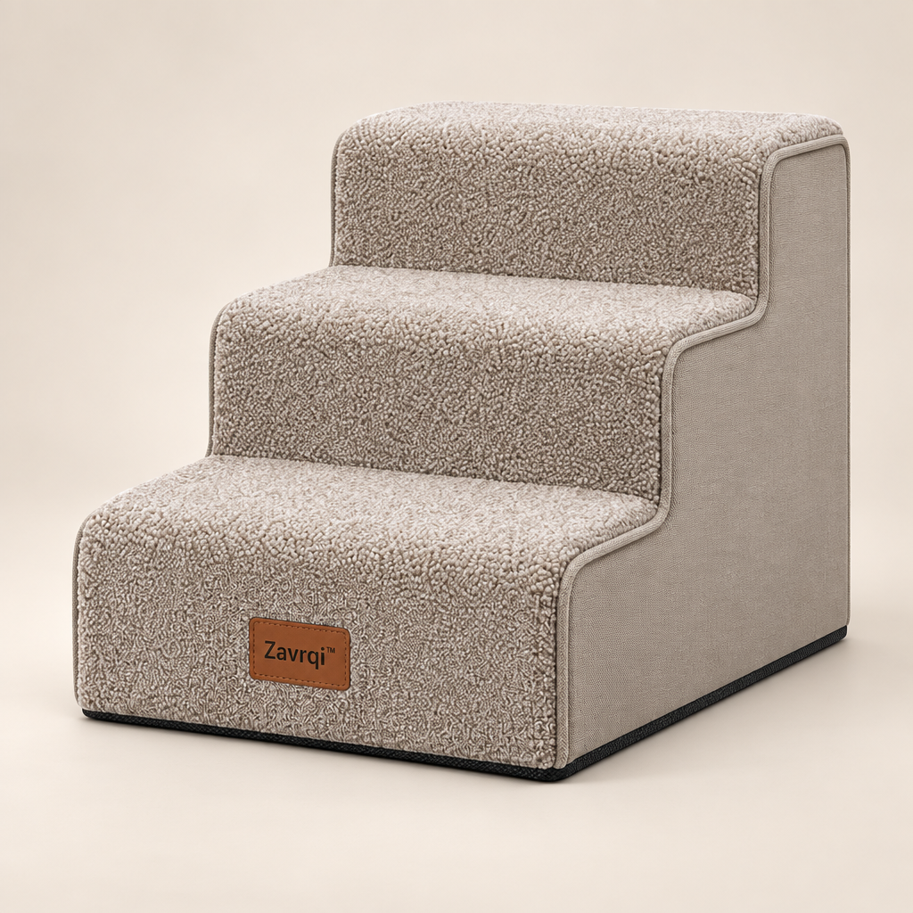 Zavrqi™ Three-Tier Non-Slip Pet Stairs image 01
