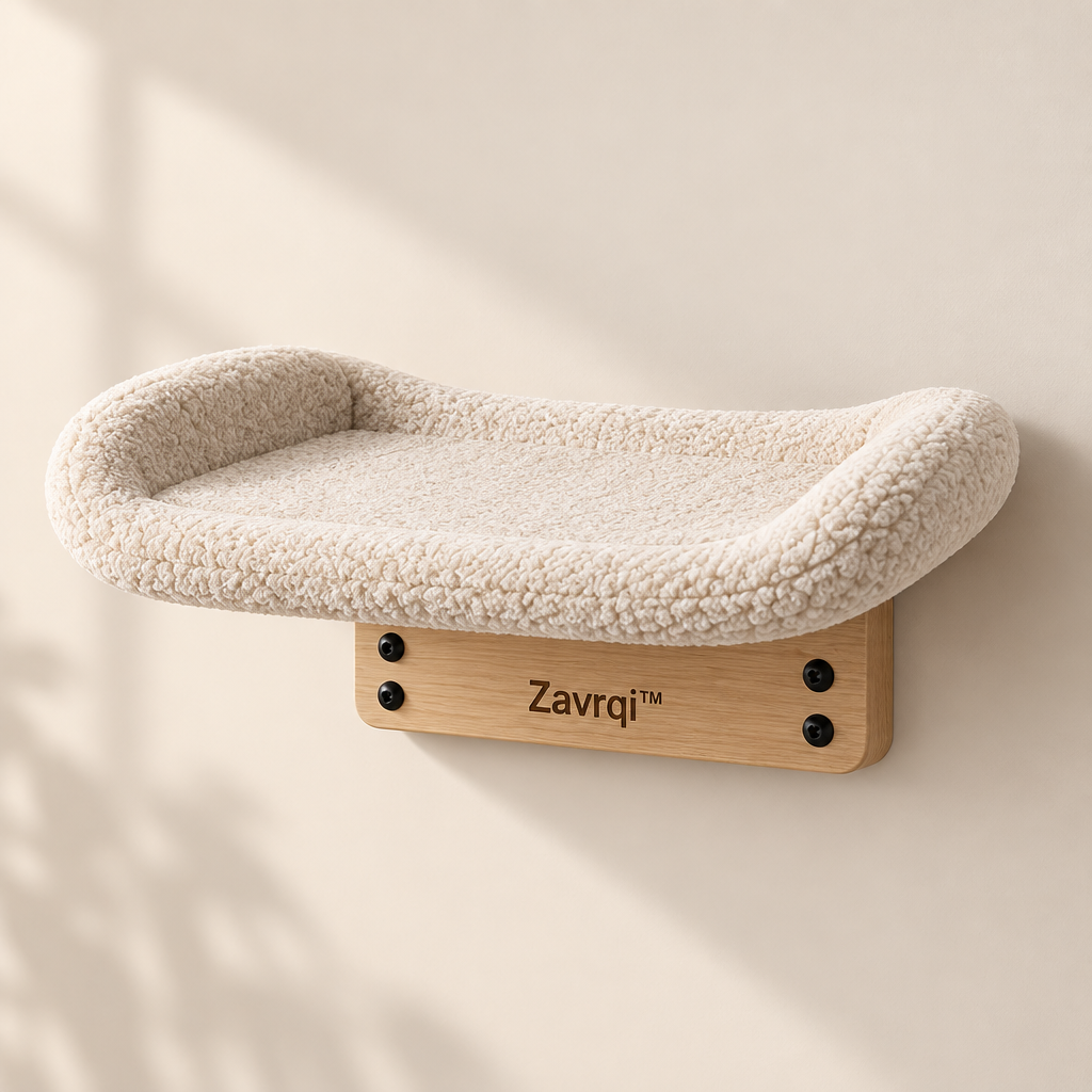 Zavrqi™ Wall-Mounted Cat Rest Platform image 01